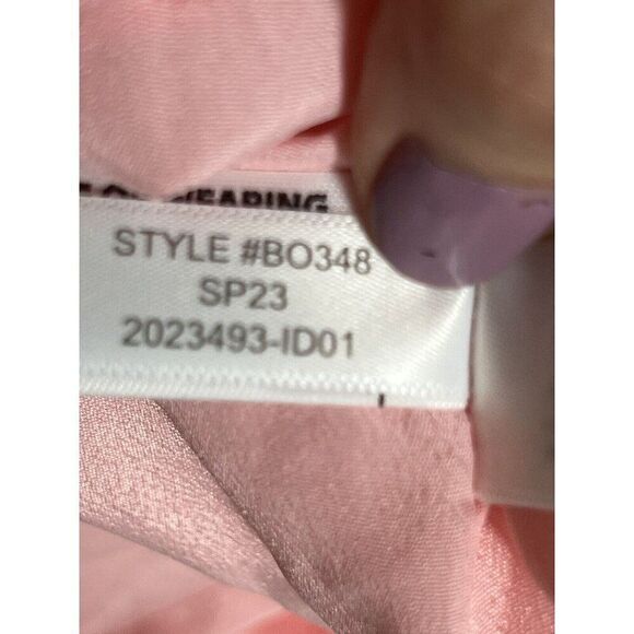 J. Crew Clip-dot smocked top Item BO348 Size XS Pink Original Price $90    Ee - Picture 8 of 8